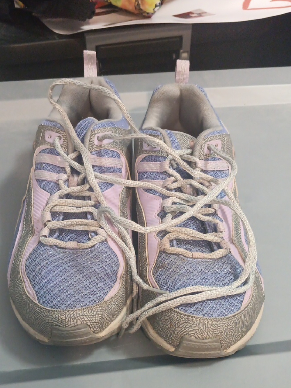 Merrell Women's Sneakers in Light Blue and Light Pink